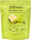자연주의 말차 웨하스 미니 130g