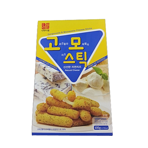 디케이식품 고르곤졸라&모짜렐라 치즈스틱 400g
