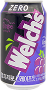 웰치 제로 그레이프맛 355ml