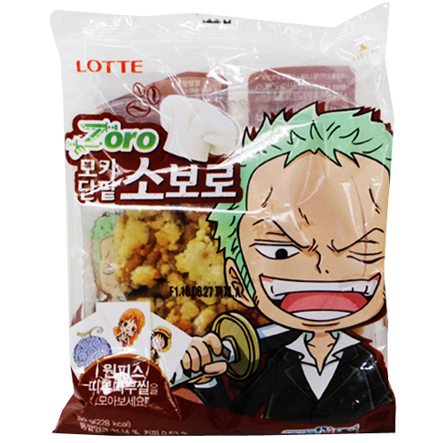 롯데 모카단팥소보로 80g