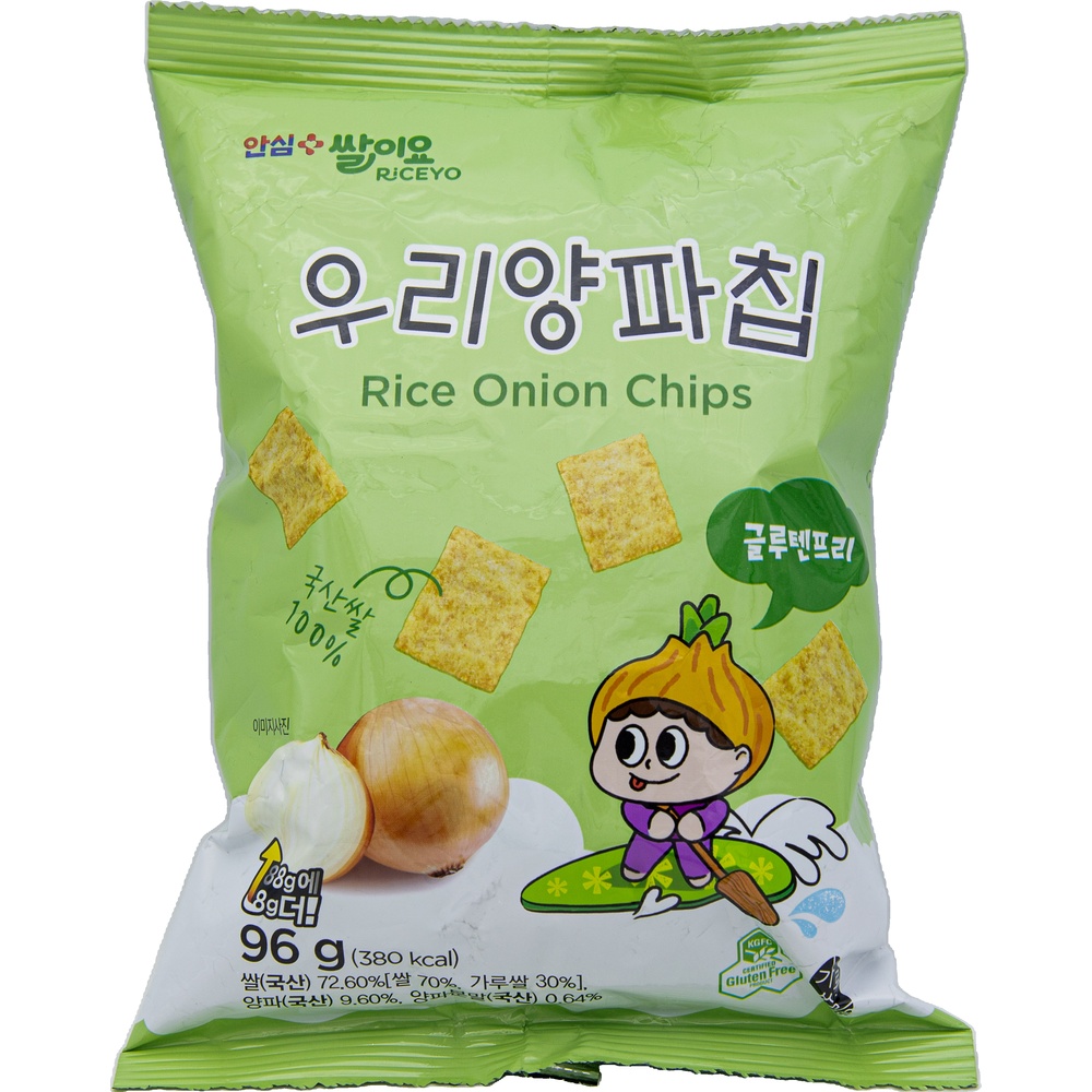청원생명농협 안심쌀이요 우리양파칩 96g