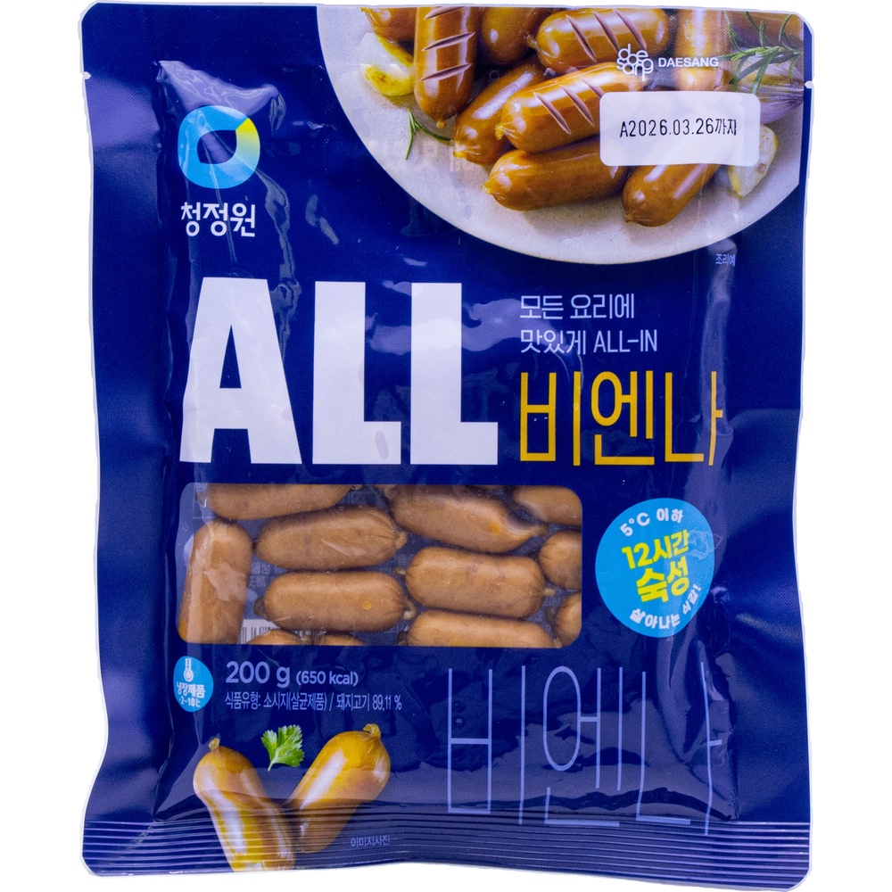 대상 청정원 비엔나 200g