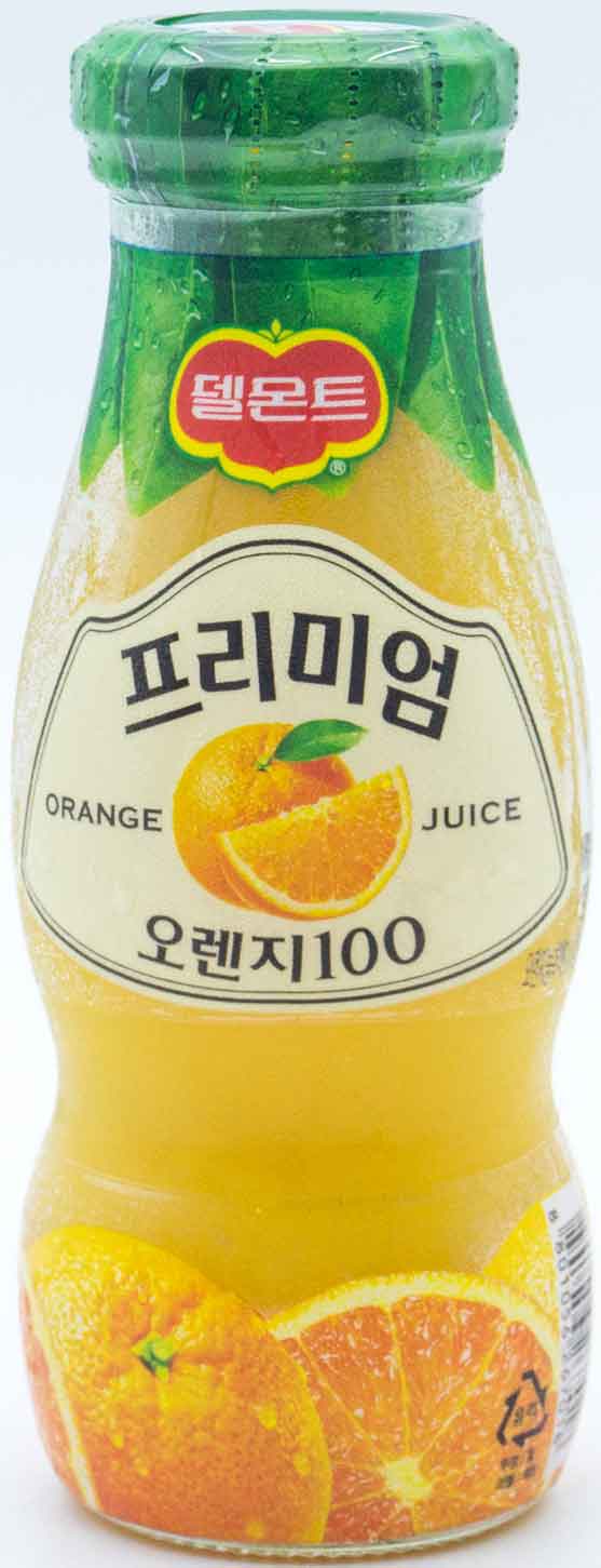 롯데 델몬트 프리미엄 오렌지100 180ml