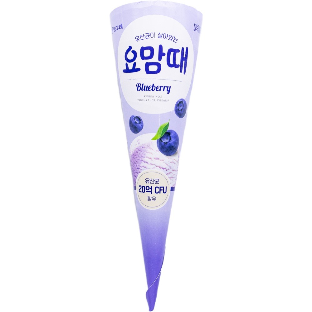 빙그레 요맘때 블루베리콘 150mL