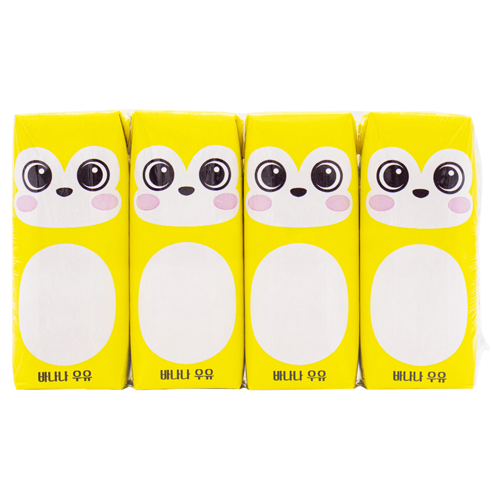 롯데 파스퇴르 꼬미루미 바나나우유 125mL