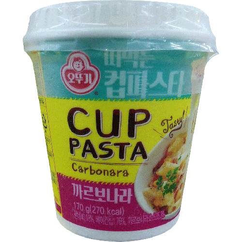 오뚜기 떠먹는 컵파스타 까르보나라 170g