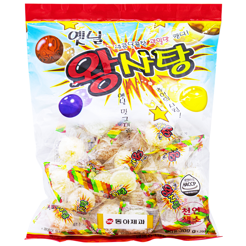 동아제과 옛날왕사탕 300g