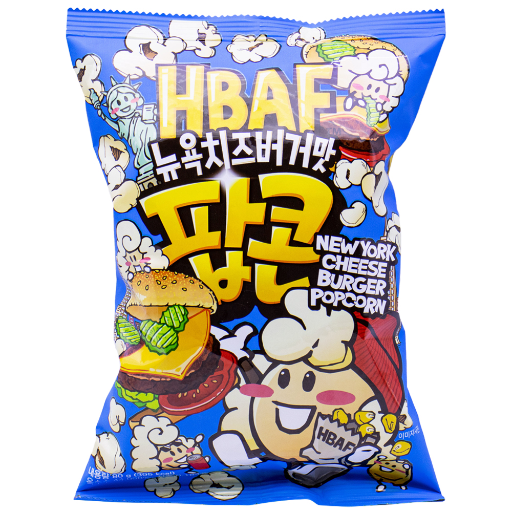 바프 뉴욕치즈버거맛 팝콘 80g