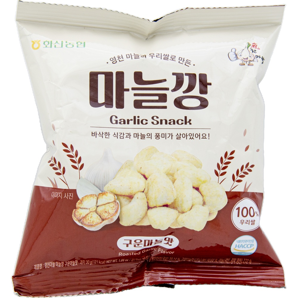 화산농협 영천마늘 마늘깡 구운마늘맛 30g