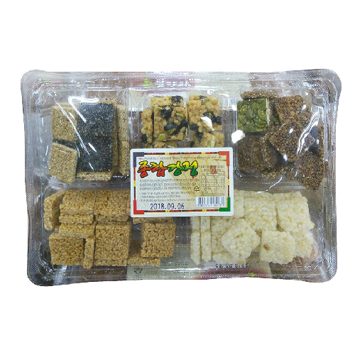 정미제과 종합강정 230g