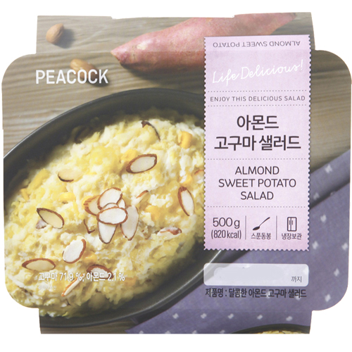 피코크 아몬드 고구마 샐러드 500g