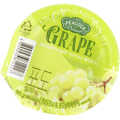 피코크 포도 젤리 90g