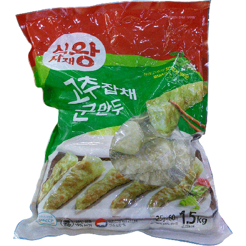 식자재왕 고추잡채군만두 1.5kg