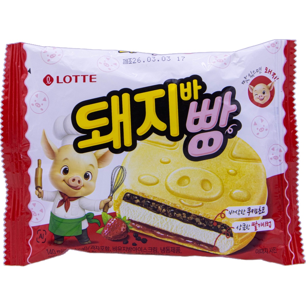 롯데 돼지바빵 140mL