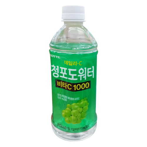 롯데 데일리씨 청포도워터 500ml