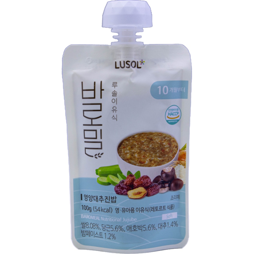 에르코스 루솔 바로밀 영양대추진밥 100g
