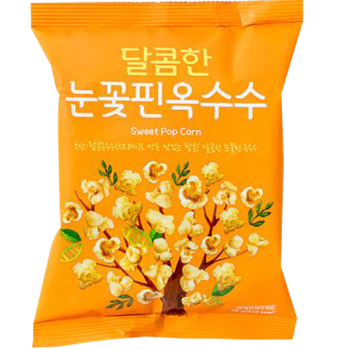 자연드림 달콤한 눈꽃핀 옥수수 60g