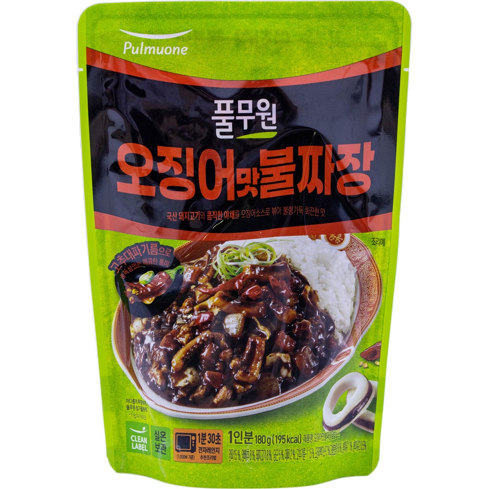 풀무원 오징어맛불짜장 180g