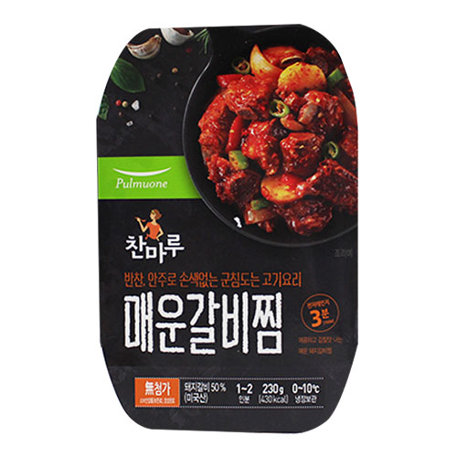 풀무원 찬마루 매운갈비찜 230g