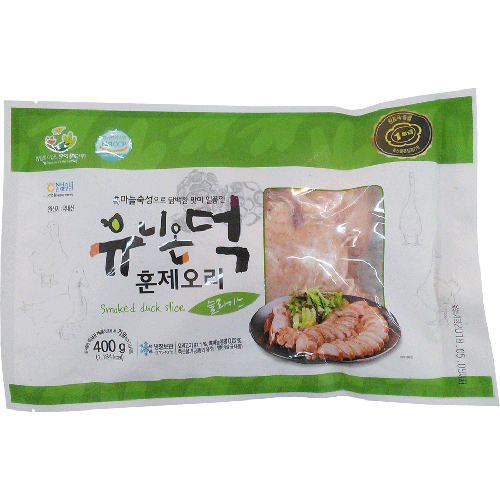 모아푸드 유니온덕 훈제오리 400g