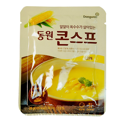 동원 알알이 옥수수가 살아있는 콘스프 26g