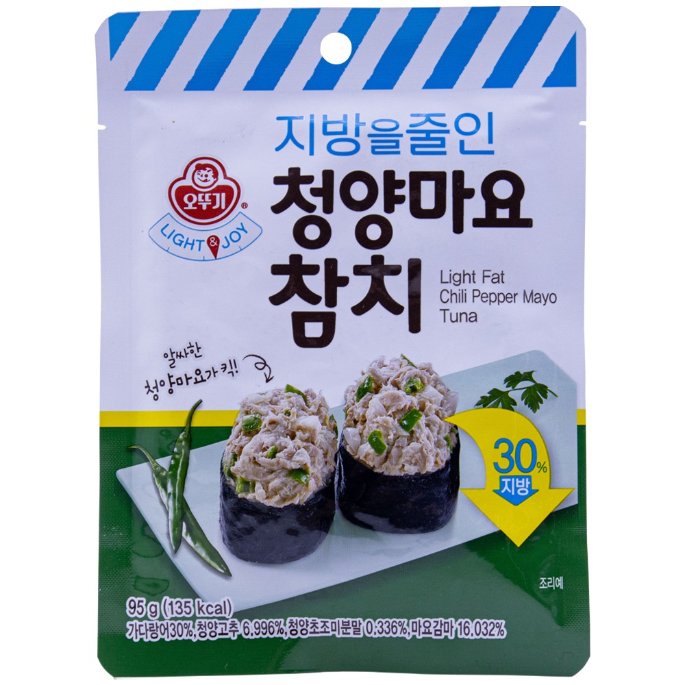 오뚜기 라이트앤조이 청양마요 참치 95g
