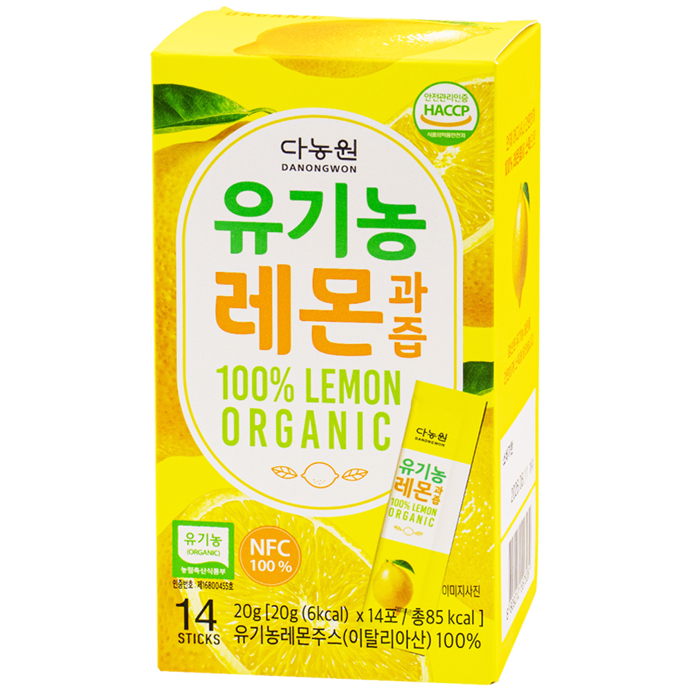 다농원 유기농 레몬과즙 20g