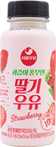 서울우유 과즙이 풍부한 딸기우유 220ml