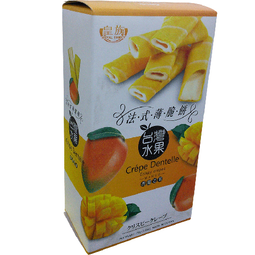 로얄패밀리 크리스피크레페 망고향 78g