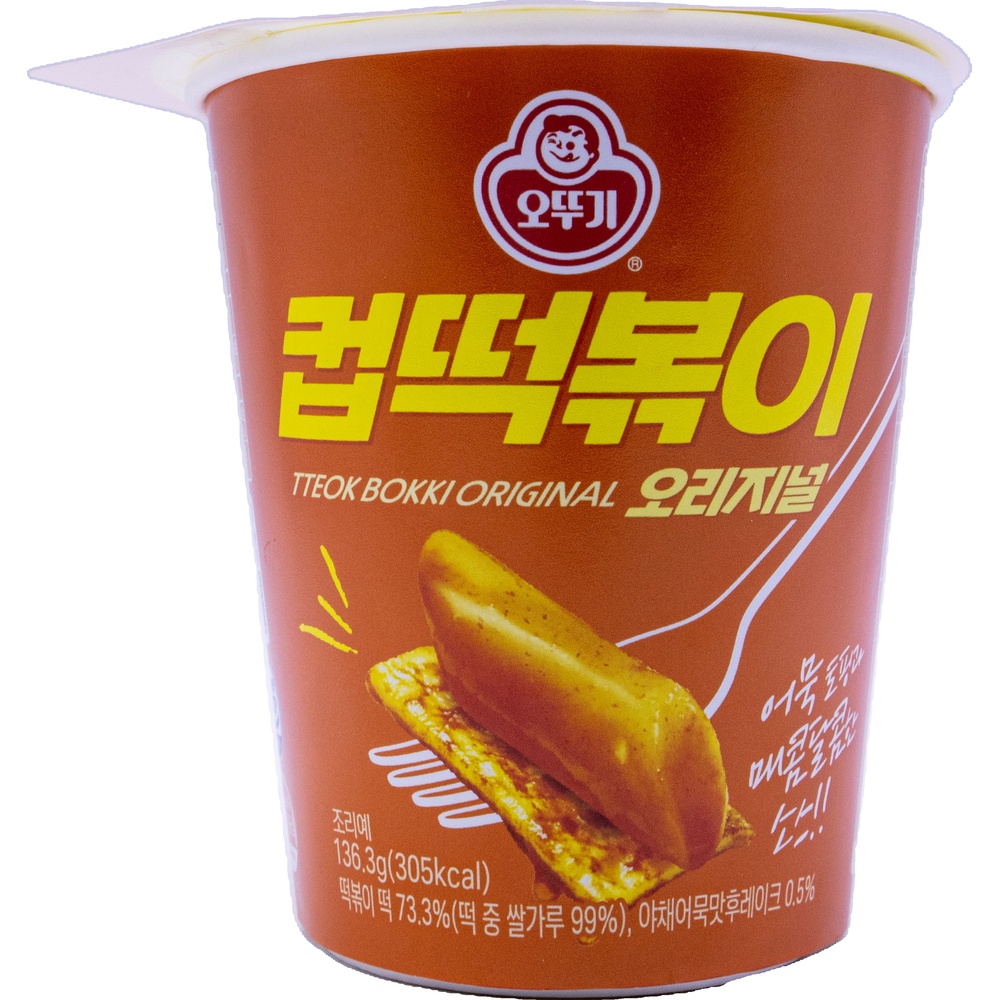 오뚜기 컵떡볶이 오리지널 136.3g