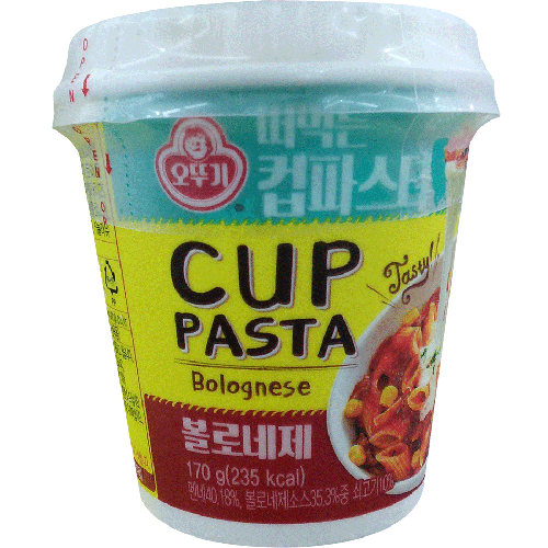 오뚜기 떠먹는 컵파스타 볼로네제 170g