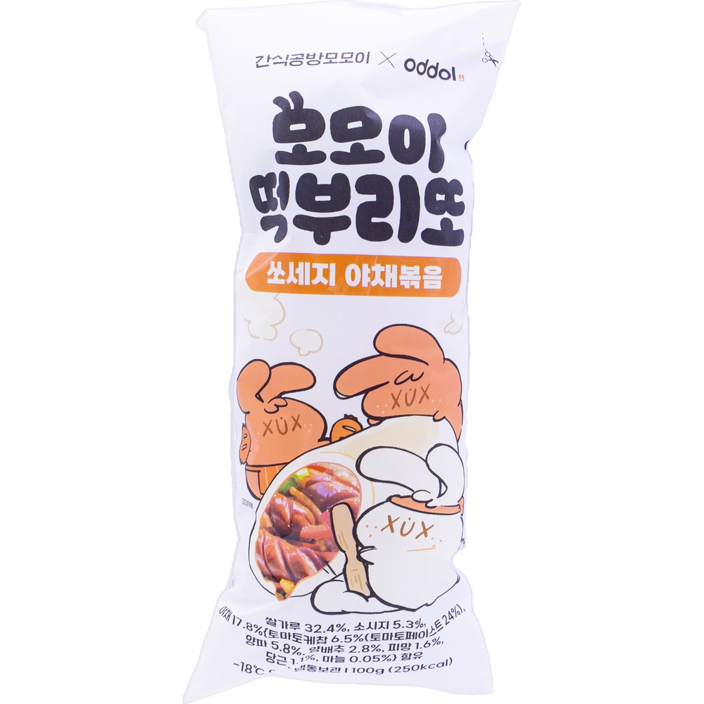 SSG 모모이 떡부리또 쏘세지 야채볶음 100g