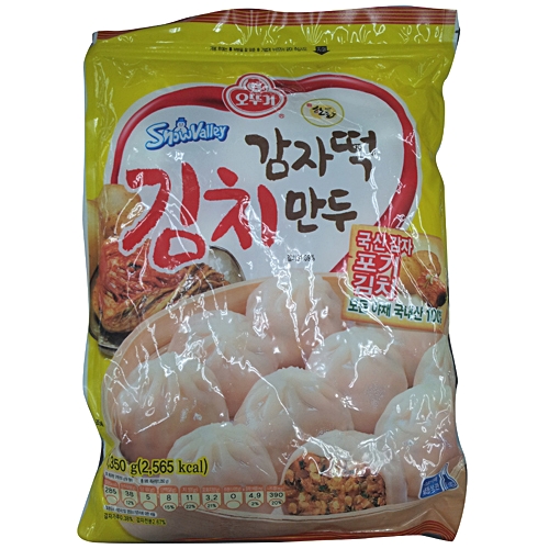 오뚜기 감자떡 김치만두 1350g