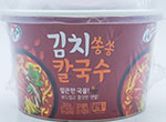 세븐일레븐 세븐셀렉트 김치쏭쏭칼국수 168g