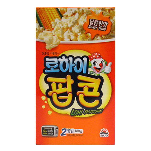 사조 전자레인지용 팝콘 달콤한맛 160g