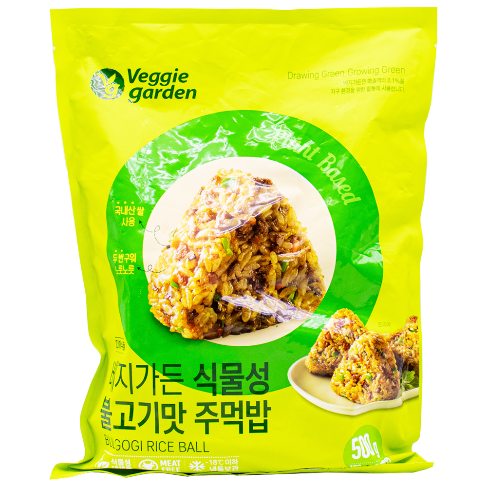 농심 베지가든 식물성 불고기맛 주먹밥 100g