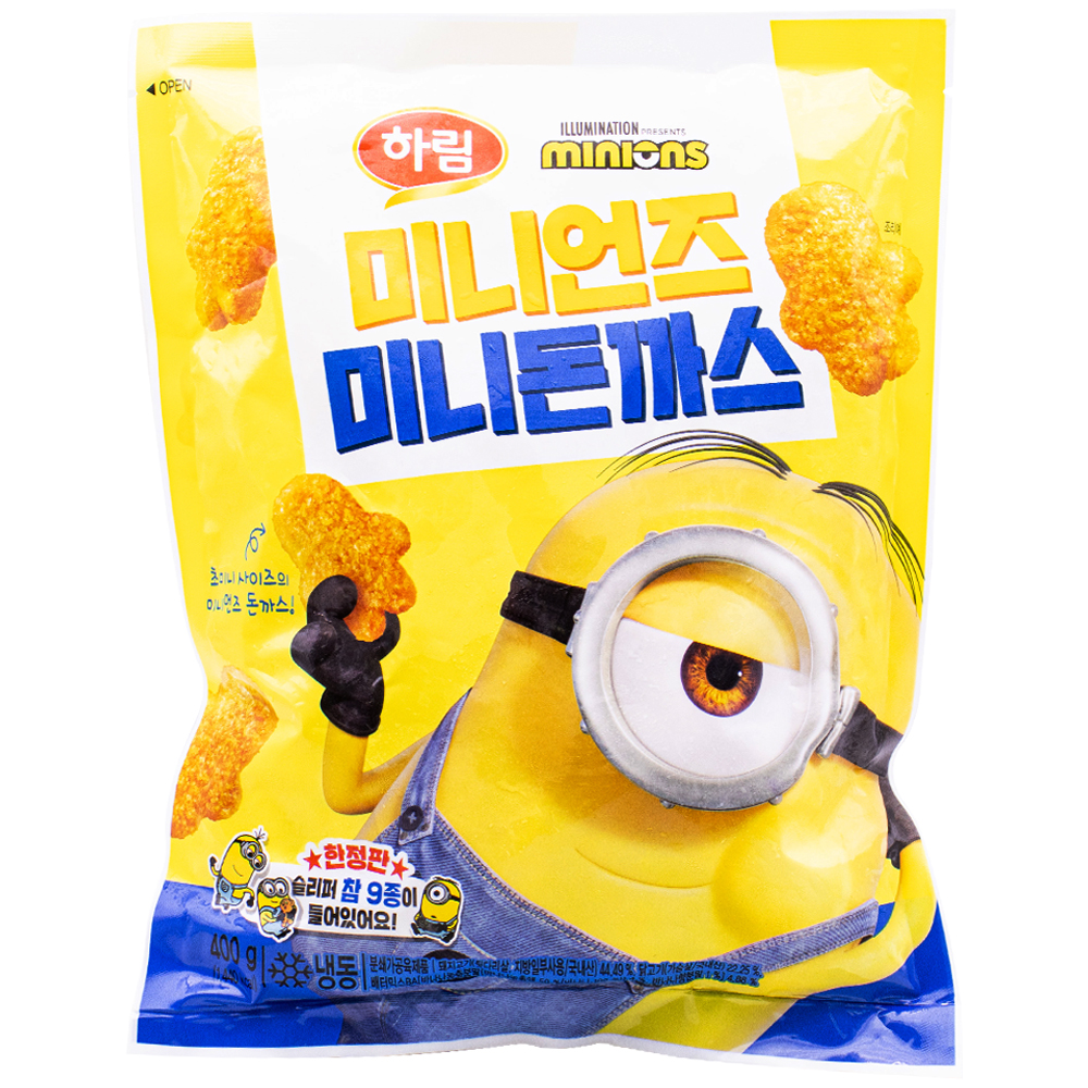 하림 미니언즈 미니돈까스 400g