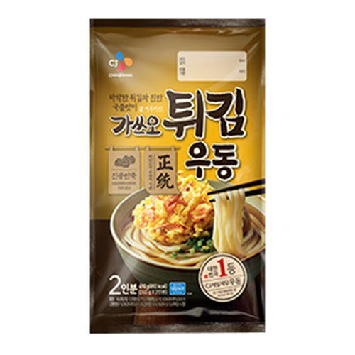 CJ 가쓰오 튀김우동 490g