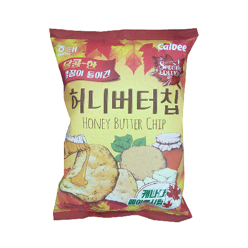 해태 허니버터칩 캐나다메이플시럽 120g