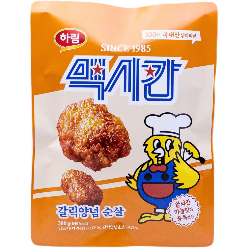 하림 맥시칸 갈릭양념 순살 300g