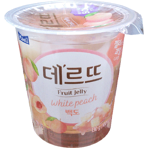 매일유업 데르뜨 백도 130g