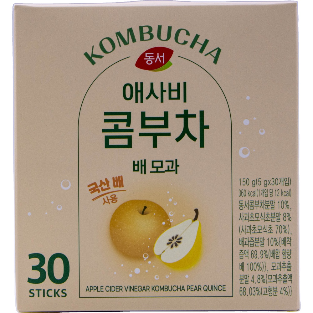 동서 애사비 콤부차 배 모과 5g