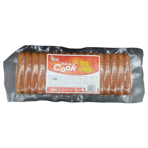 롯데햄 쉘위쿡 알뜰 프랑크 1000g
