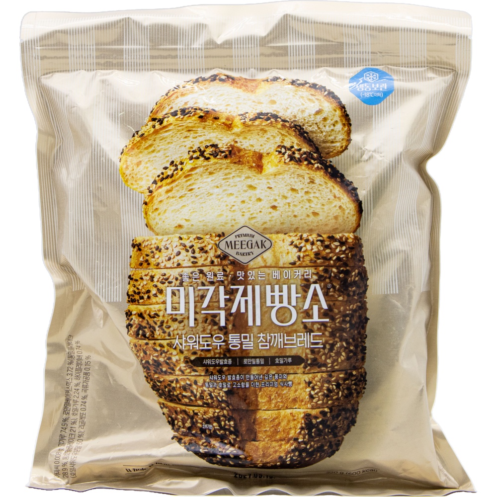 삼립 미각제빵소 샤워도우 통밀 참깨브레드 220g