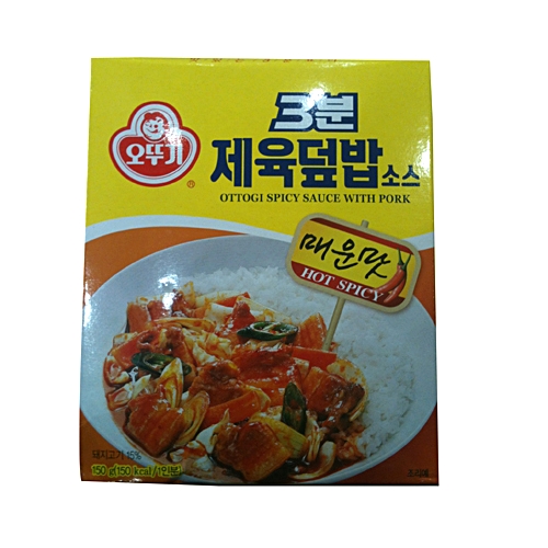 오뚜기 3분 제육덮밥 소스 150g