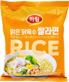 하림 맑은 닭육수 쌀라면 112g