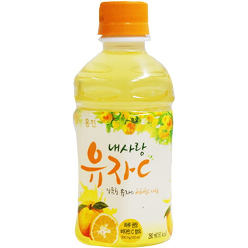 웅진 내사랑유자C 280ml