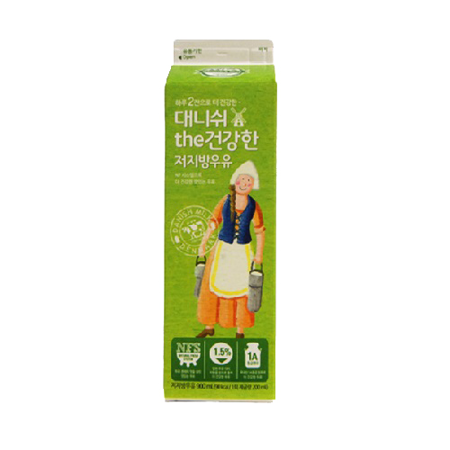 동원 대니쉬 더 건강한 저지방우유 900ml