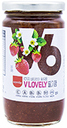 삼립 V6 V 러블리 딸기잼 380g