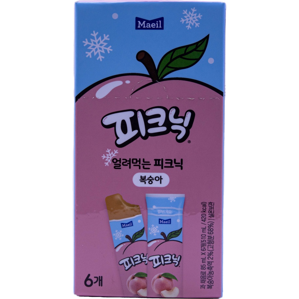 매일 피크닉 얼려먹는 피크닉 복숭아 85mL